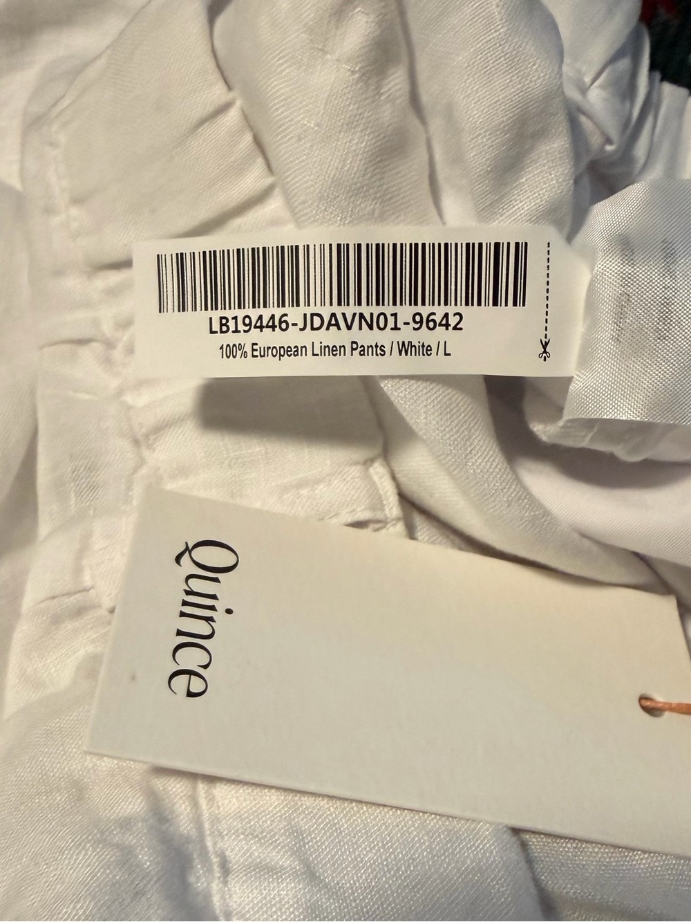 Quince White Wide-Leg Pants - Picture 3 of 8